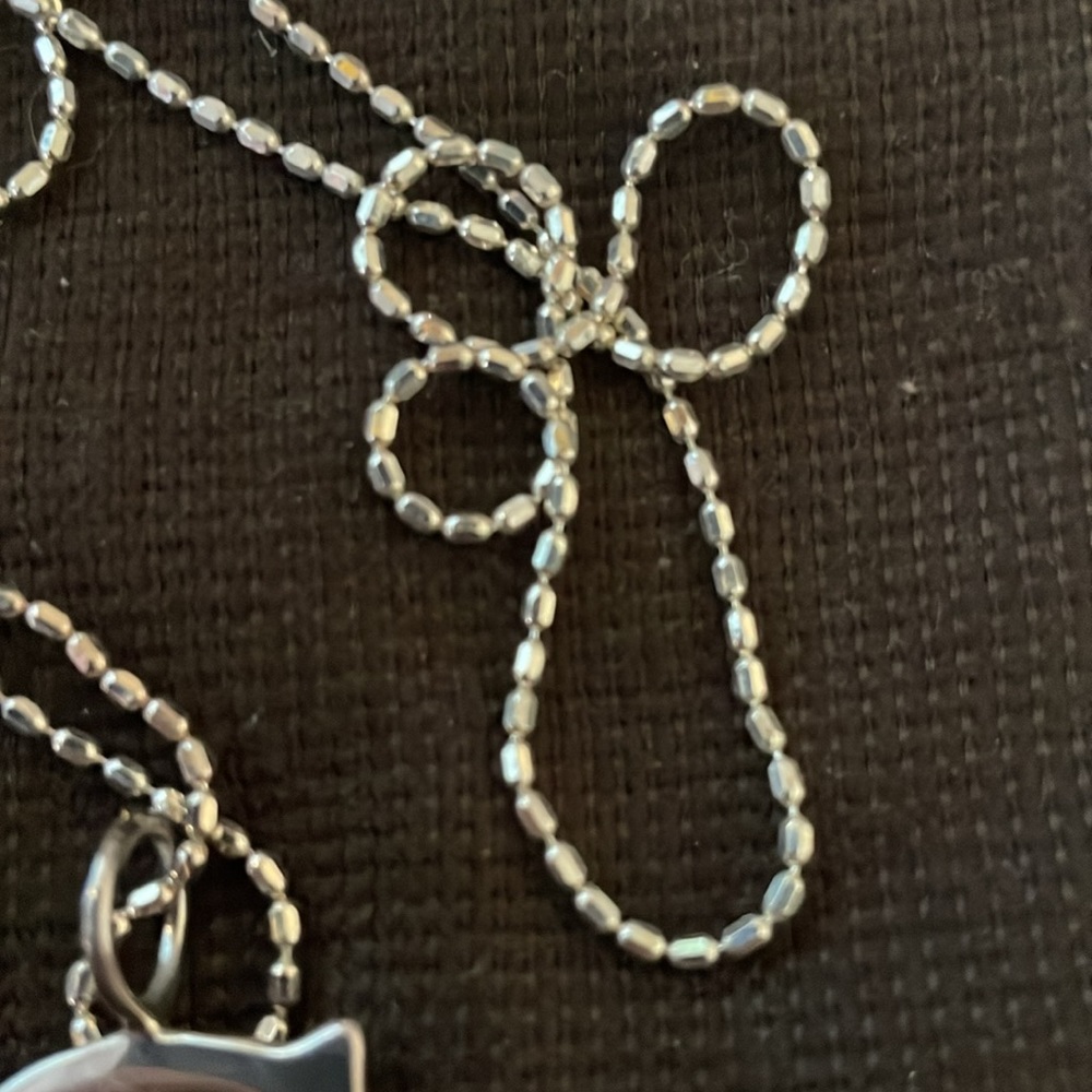 Silpada Silver Chain with “C” Charm - Picture 5 of 5